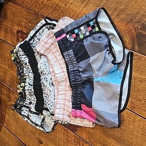 Hurley board shorts medium 4 pair